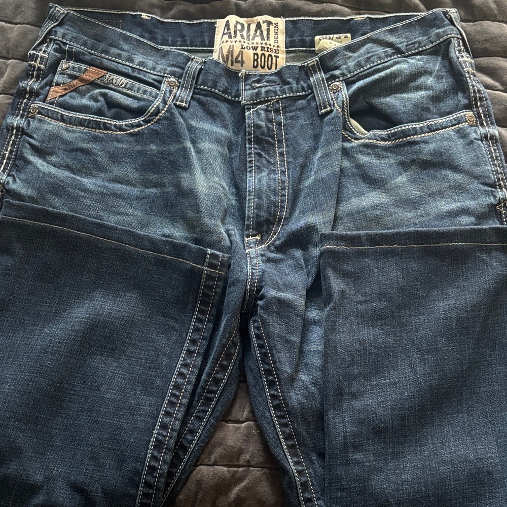Ariat Men's Dark Blue Bootcut Jeans